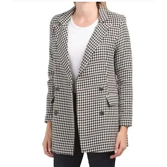 RACHEL ZOE Plaid Boyfriend Blazer - Picture 1 of 7